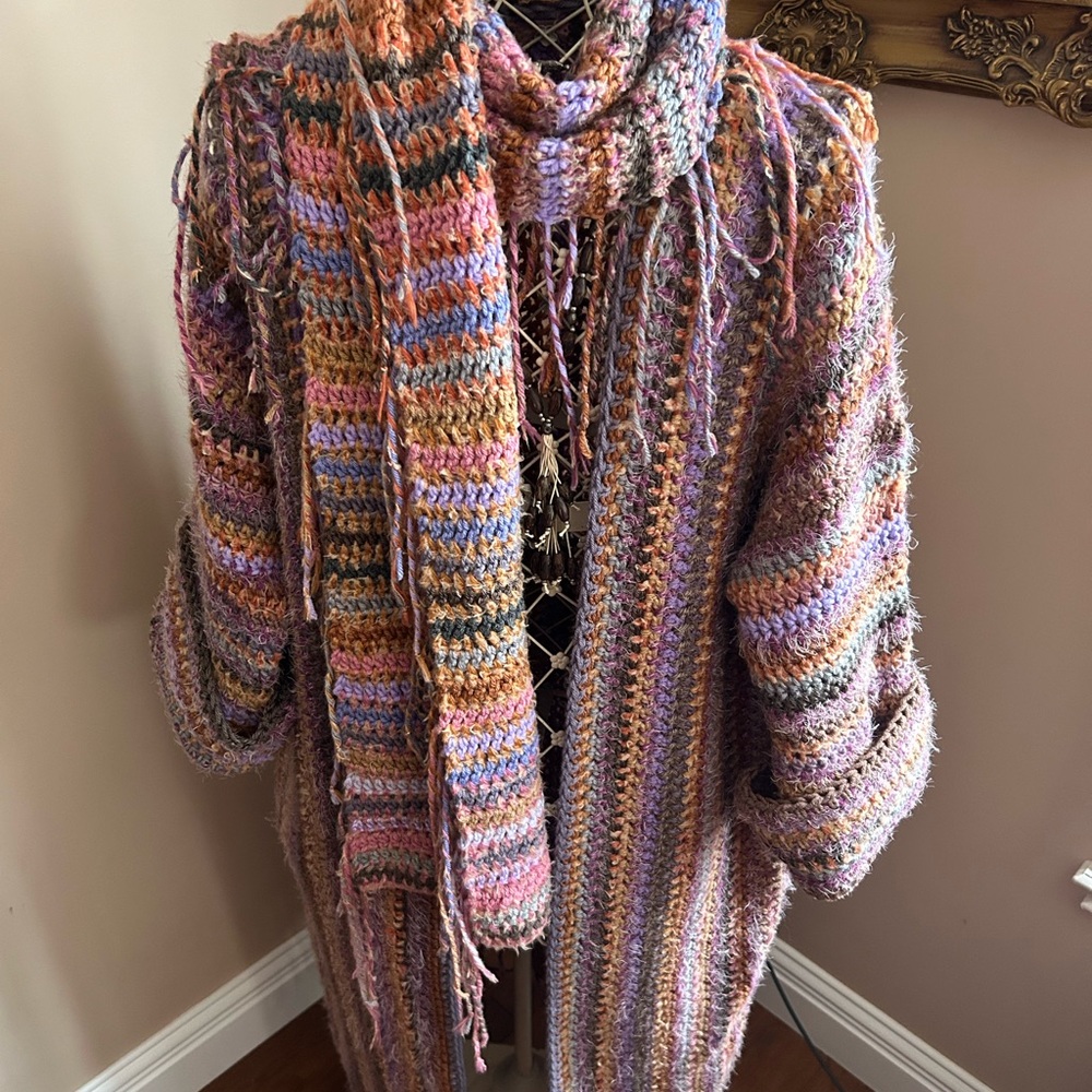 Veste boho Xl création Dee Dee (Unique) - Picture 7 of 14